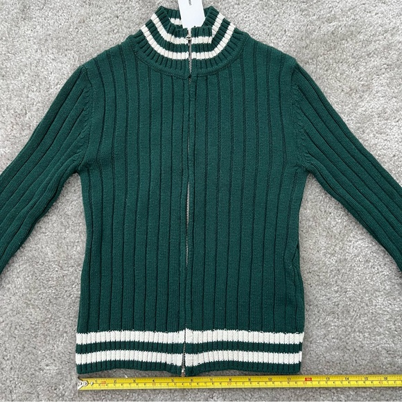 NEW Urban Outfitters Varsity Zip Sweater - Picture 5 of 10